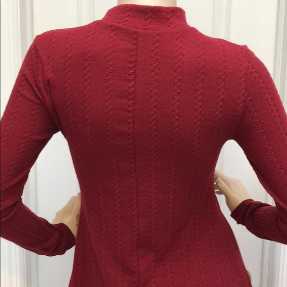 WINE KNIT DRESS - Picture 7 of 7